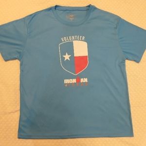 Volunteer Iron Man Texas T-shirt Blue Medium